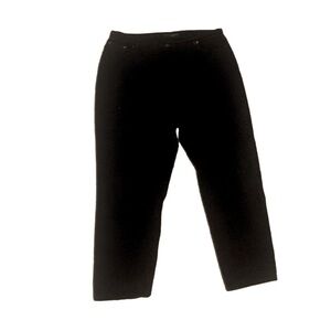 venezia straight leg black jeans